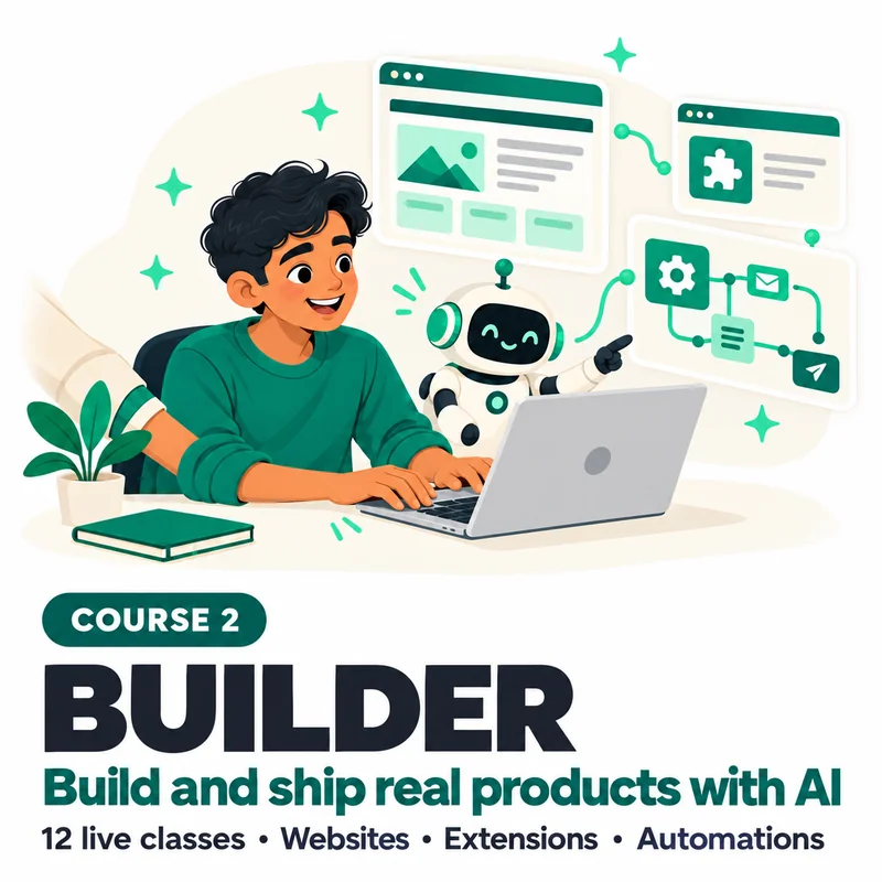 Builder course poster