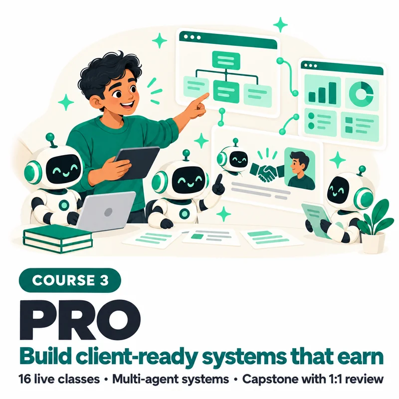 Pro course poster